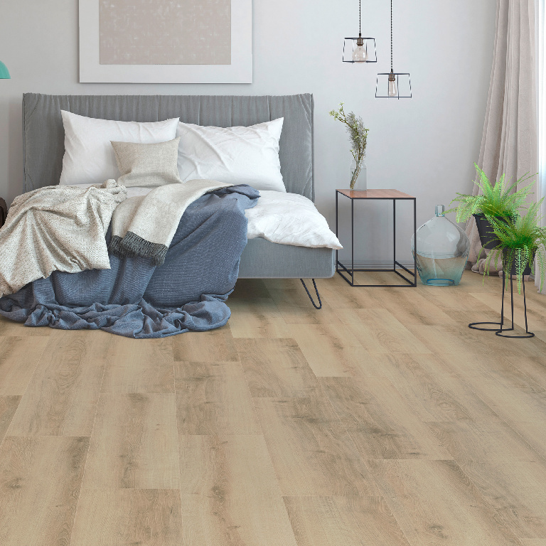 Parchet laminat GoodHome, 10 mm, stejar, acoperire per cutie 1.8 mp, AC5, HDF
