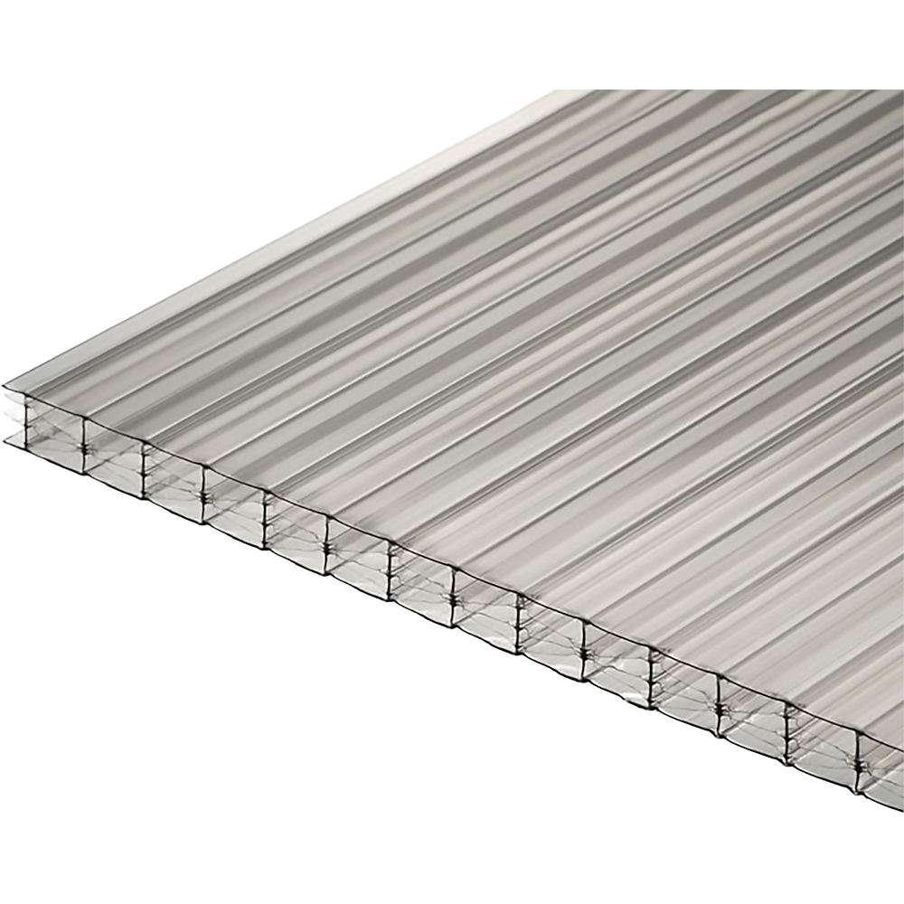 Policarbonat celular, 300 x 210 cm, 10 mm, transparent