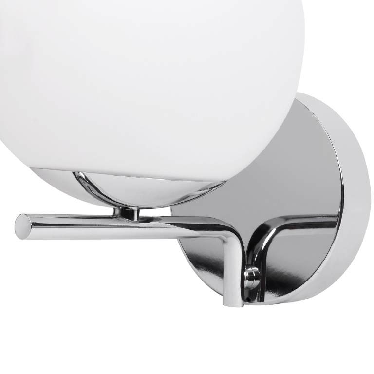 Aplica GOODHOME Dorres, 40W, lumina calda, argintiu