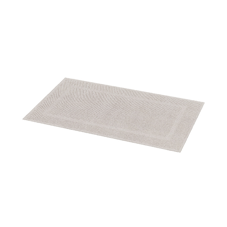 Covoras baie GoodHome Cellna, dreptunghiular, 70 x 120 cm, bej