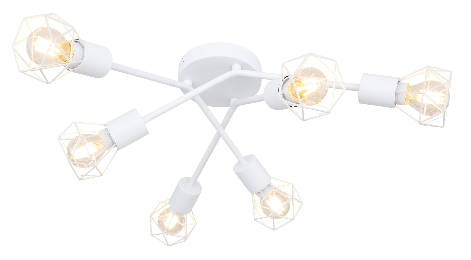 Plafoniera GLOBO Xara I 54802W-6, E14, 6 x 40W, IP20, alb