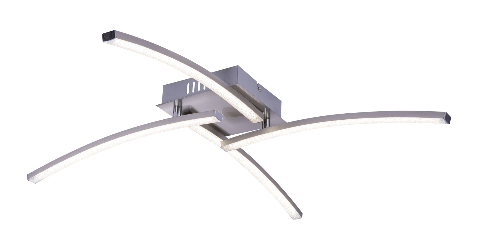 Plafoniera LED GLOBO Tansy 67098-24, 24W, 1850lm, nichel mat