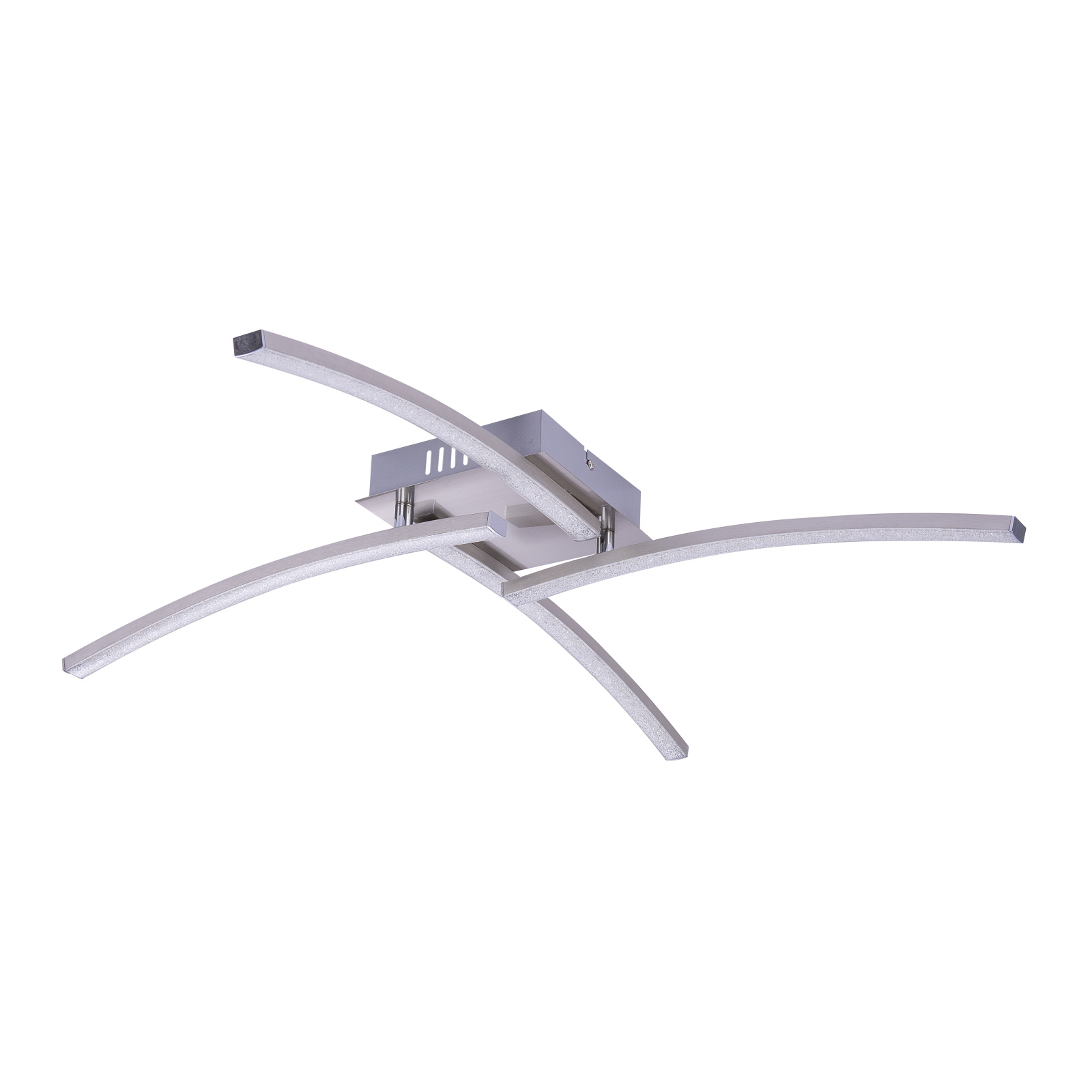 Plafoniera LED GLOBO Tansy 67098-24, 24W, 1850lm, nichel mat