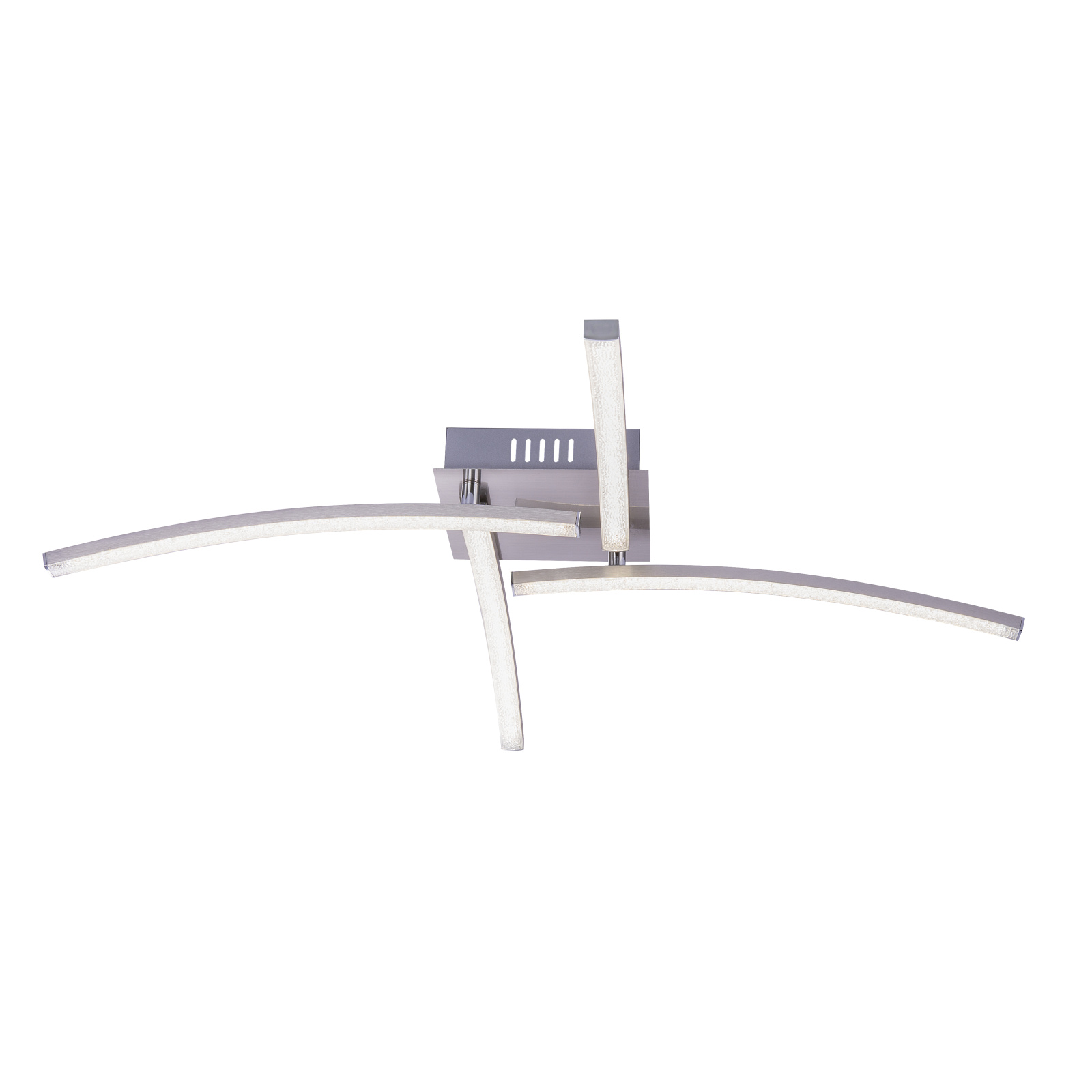 Plafoniera LED GLOBO Tansy 67098-24, 24W, 1850lm, nichel mat