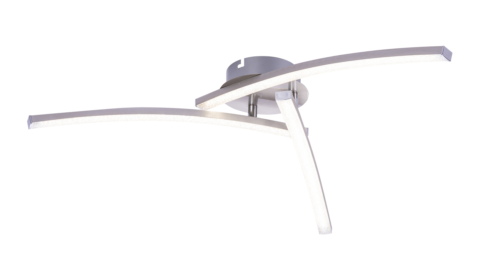 Plafoniera LED GLOBO Tansy 67098-18, 18W, 1500lm, intensitate reglabila, nichel mat