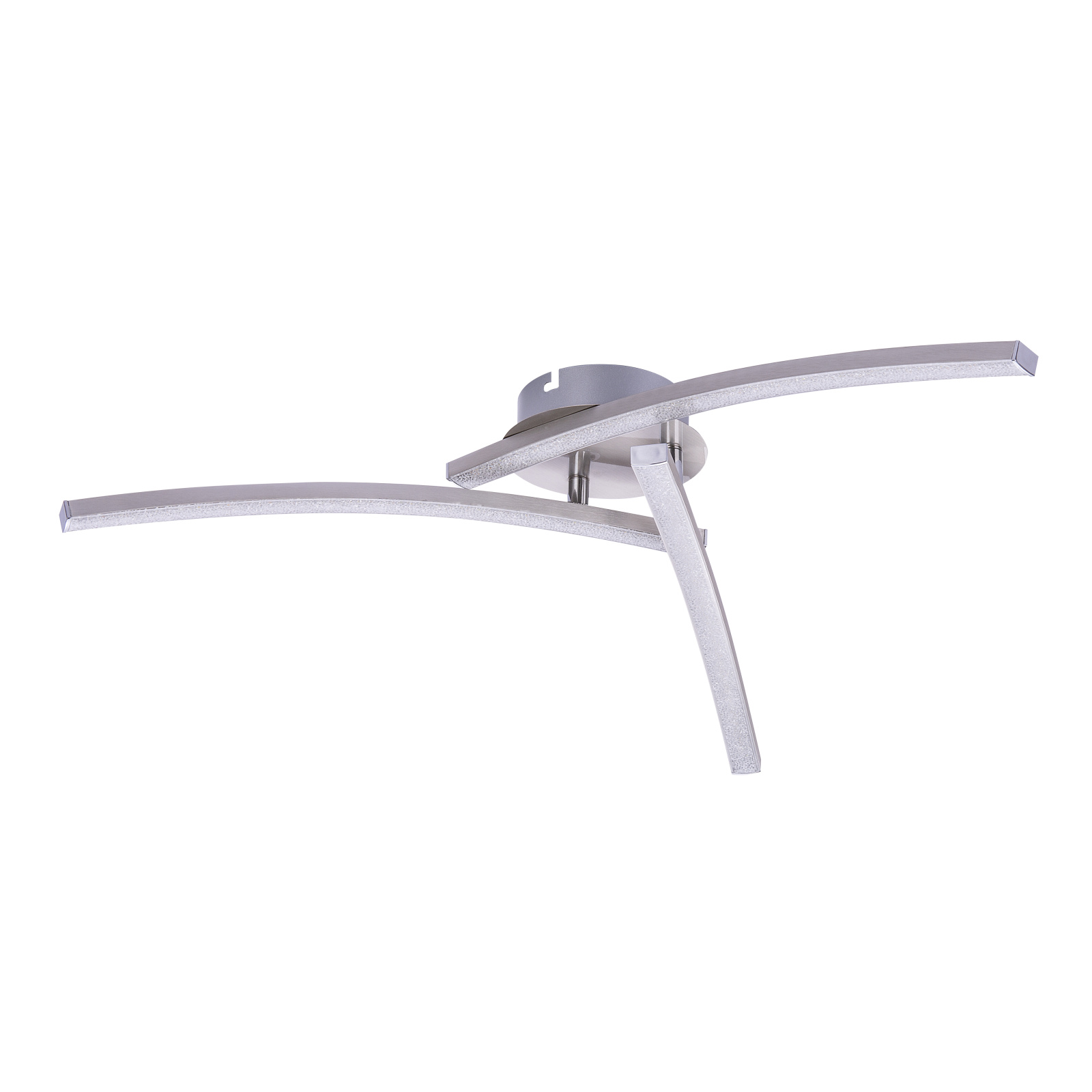 Plafoniera LED GLOBO Tansy 67098-18, 18W, 1500lm, intensitate reglabila, nichel mat