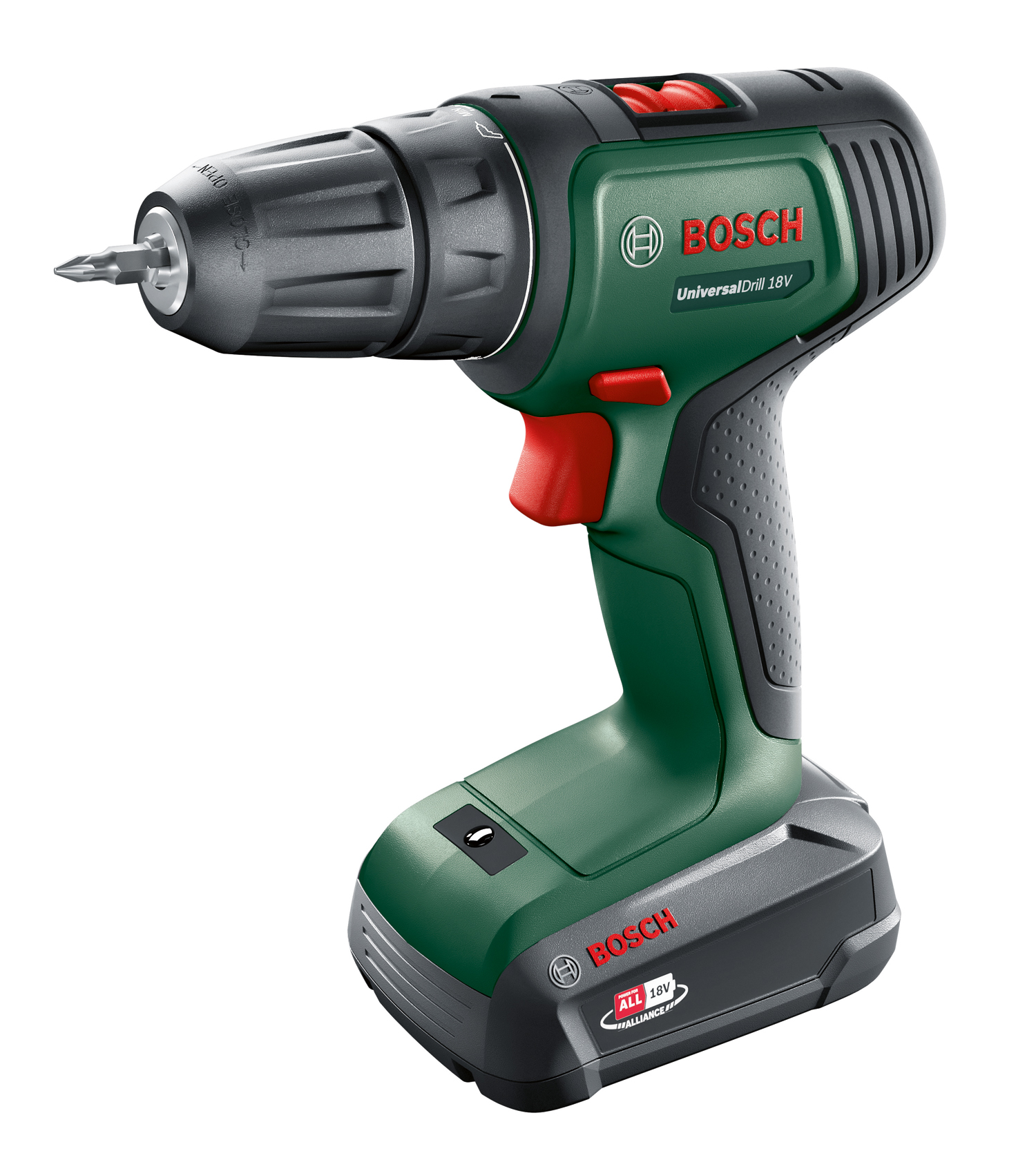 Masina de gaurit si insurubat Bosch UniversalDrill, 18V, 1.5Ah, 40Nm