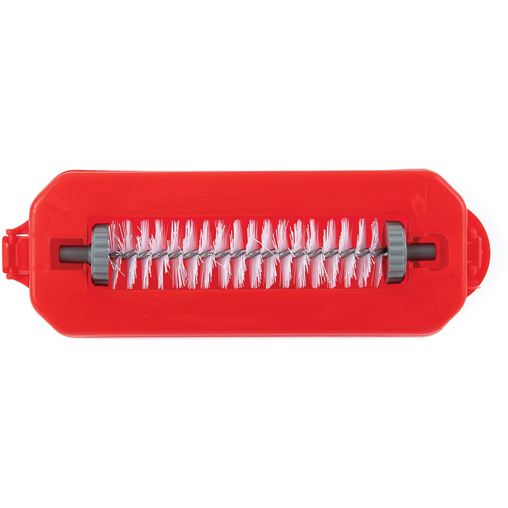 Perie covor Zambak, 1 rola, 19x7x4.5 cm, rosu