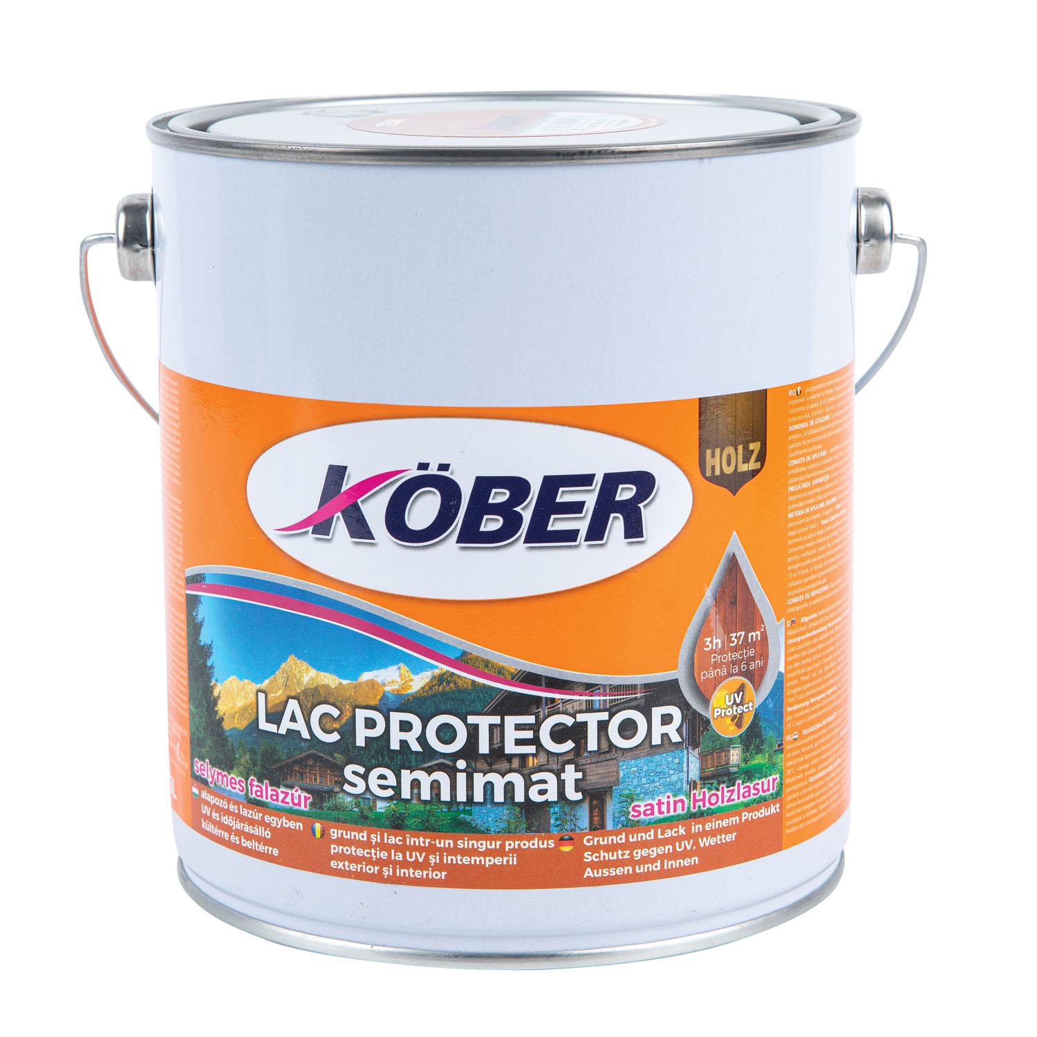 Lac protector, teak, 2.5 l  Kober