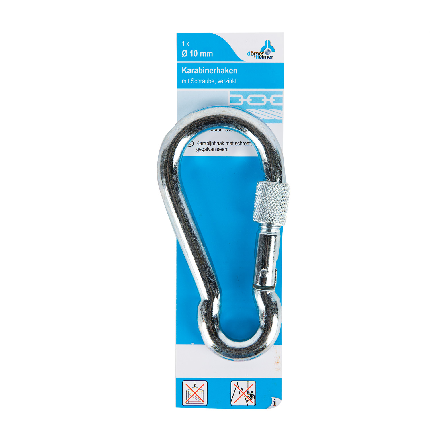 Carabina cu filet DORNER + HELMER, 10 x 100mm, otel zincat