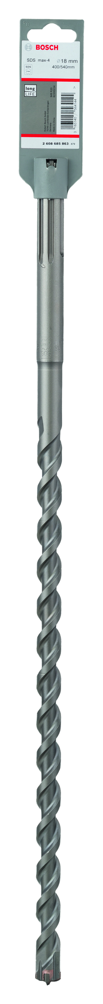 Burghiu SDS-Max 4; 18 x 400 x 540 mm  Bosch