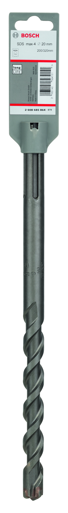 Burghiu SDS-Max 4; 20 x 200 x 320 mm  Bosch