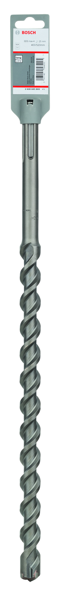 Burghiu SDS-Max-4 Bosch; 25 x 400/520 mm