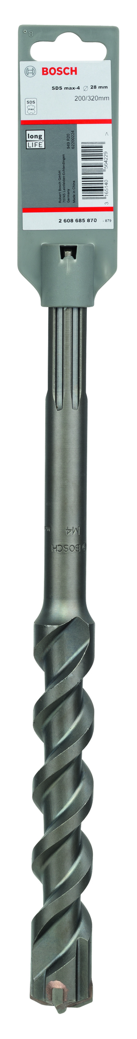 Burghiu SDS-Max 4; 28 x 200 x 320 mm  Bosch
