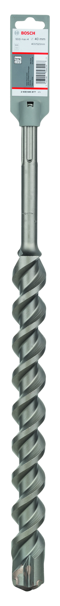 Burghiu SDS-Max-4 Bosch; 40 x 400/520 mm