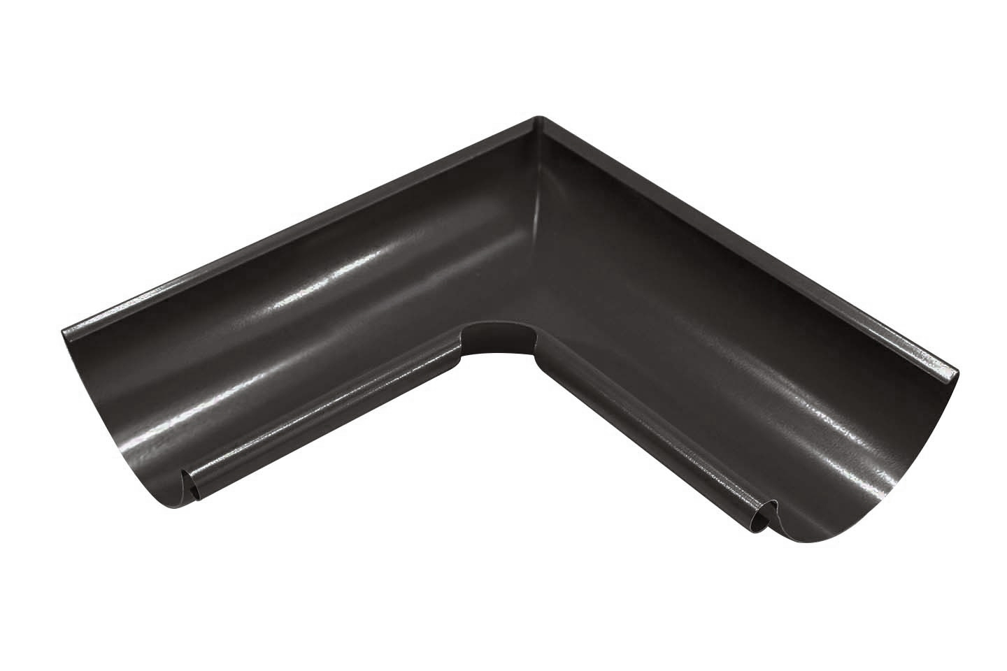 Coltar interior 90 grade, D 125 mm, maro inchis  Bravo