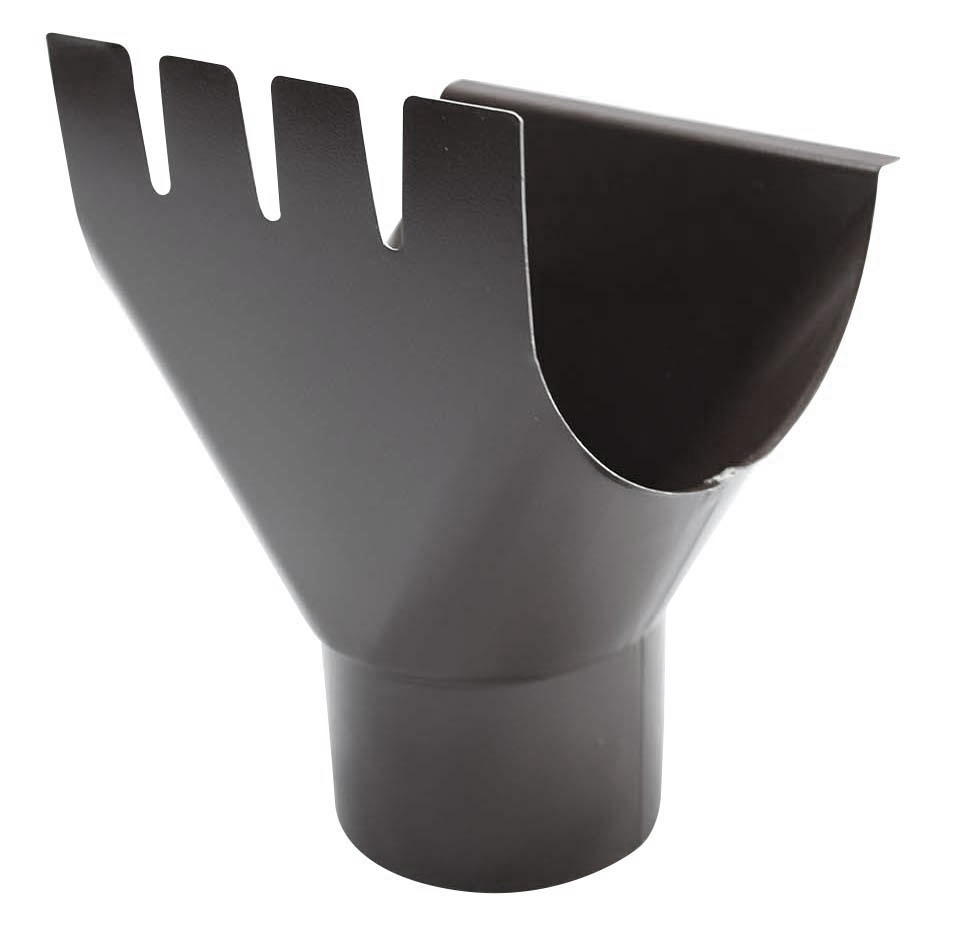 Racord jgheab burlan D 125, 90 mm, maro inchis  Bravo