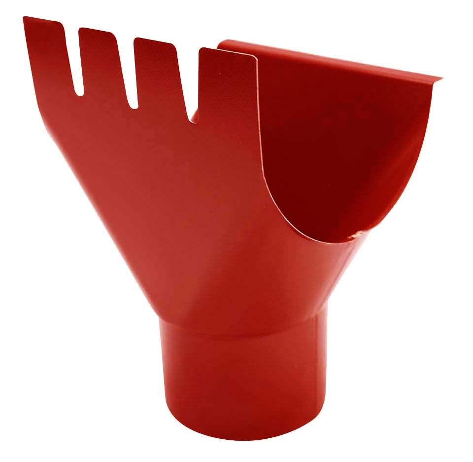 Racord jgheab burlan D 125, 90 mm, rosu  Bravo