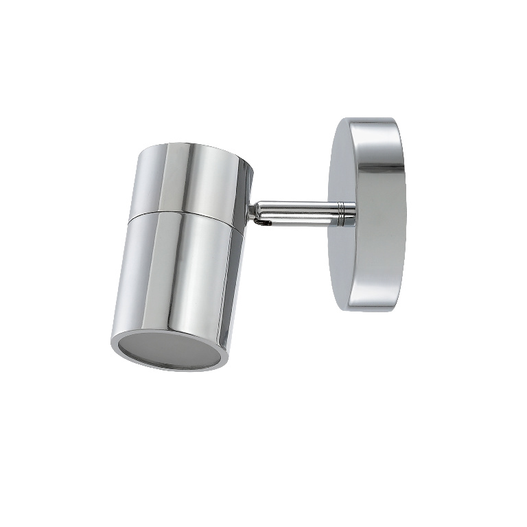 Spot GOODHOME Tellot, 5W, IP44, argintiu