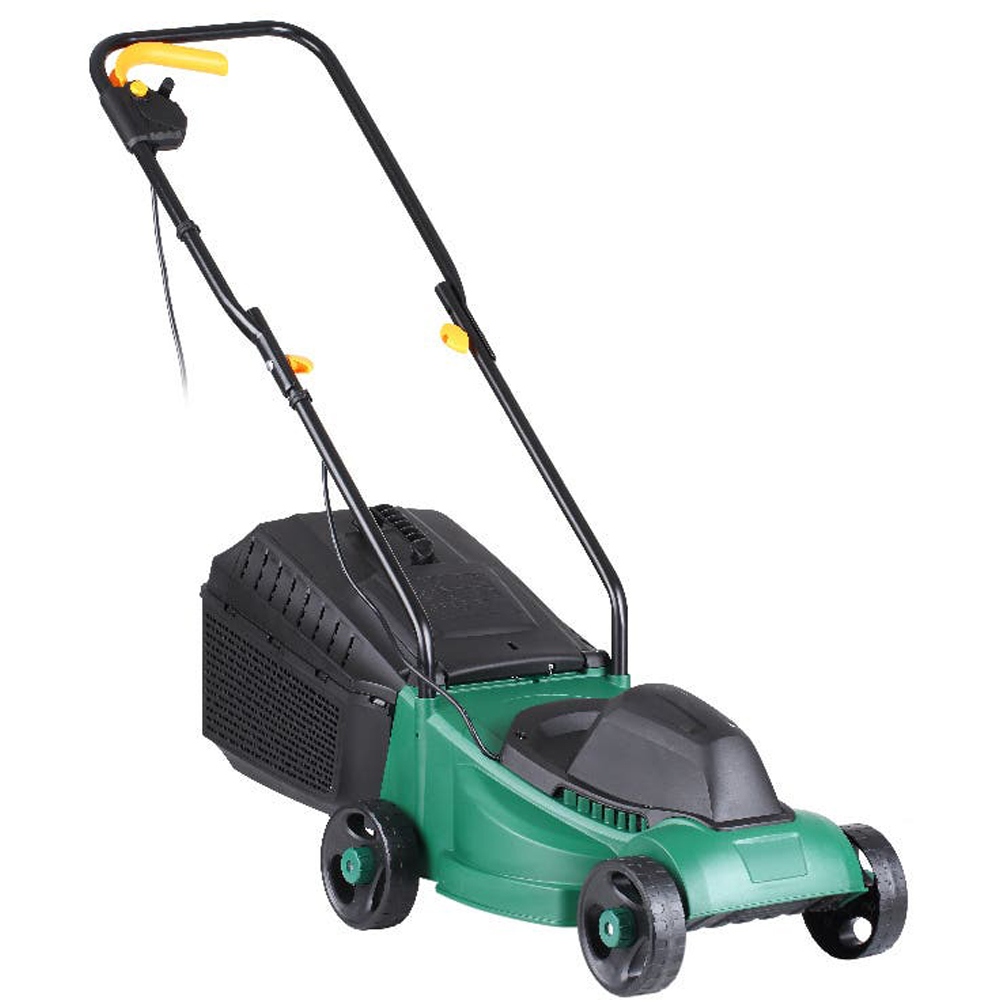 Masina de tuns iarba M3E1032G, Electrica, 1000W, latime taiere 32 cm, cos 27L, verde