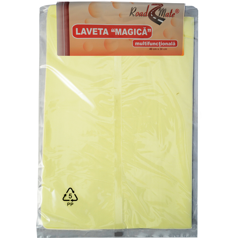 Laveta magica multifunctionala ROADMATE, 40 x 30cm, galben