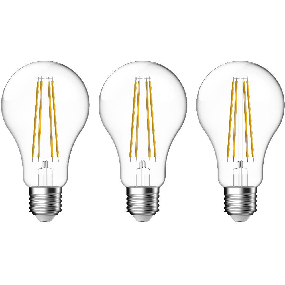 Set 3 becuri LED A70 DIALL, E27, 10.5W