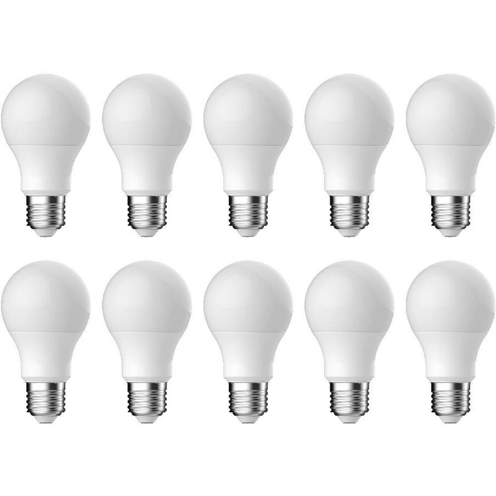 Set 10 becuri LED GLS  DIALL, E27, 2.2W, 250lm, 4000K