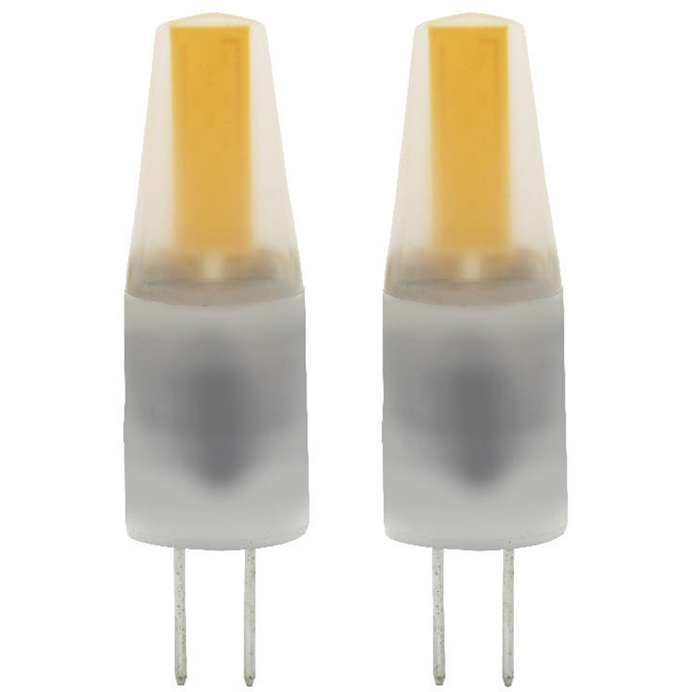 Set 2 becuri LED DIALL, G4 capsule, 0.8W, 100lm, 2700K