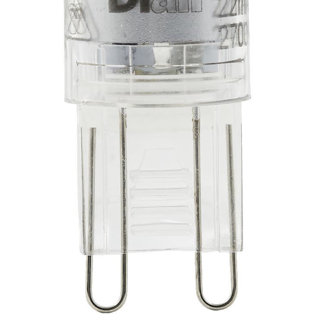 Set 2 becuri LED DIALL, G9, 2.6W, 300lm, 4000K