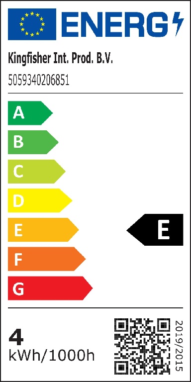 Bec LED DIALL, GU10, 3.6W, 345lm, 2700-4000K