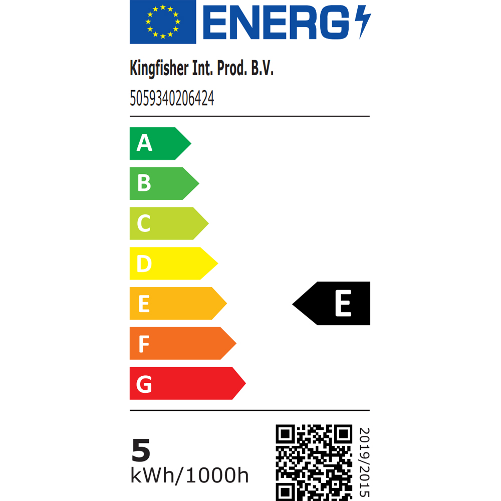 Set 2 becuri LED DIALL, E14, 4.2W, 470lm, 4000K