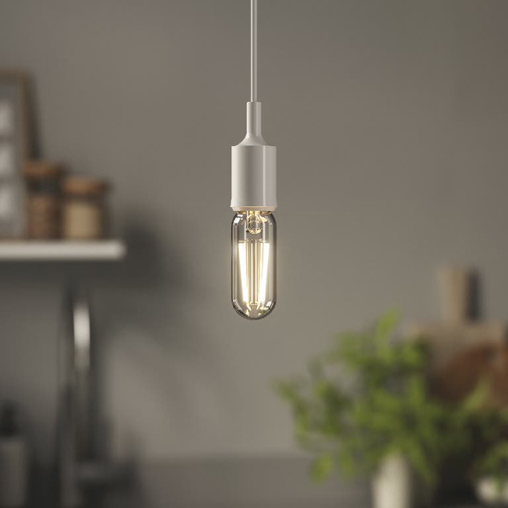 Set 2 becuri LED T25 DIALL, E14, 1W, 136lm