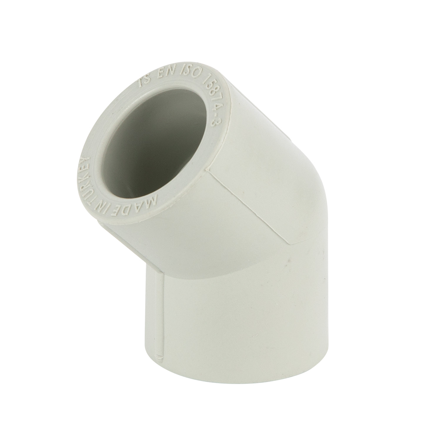 Cot PPR, 45 grade, 20 mm, gri