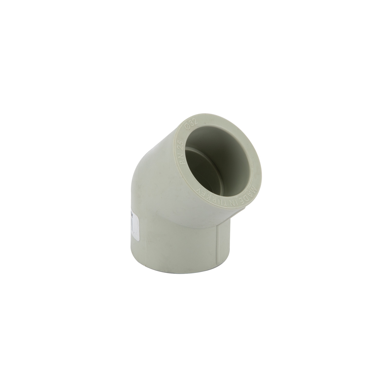Cot PPR, 45 grade, 32 mm, gri