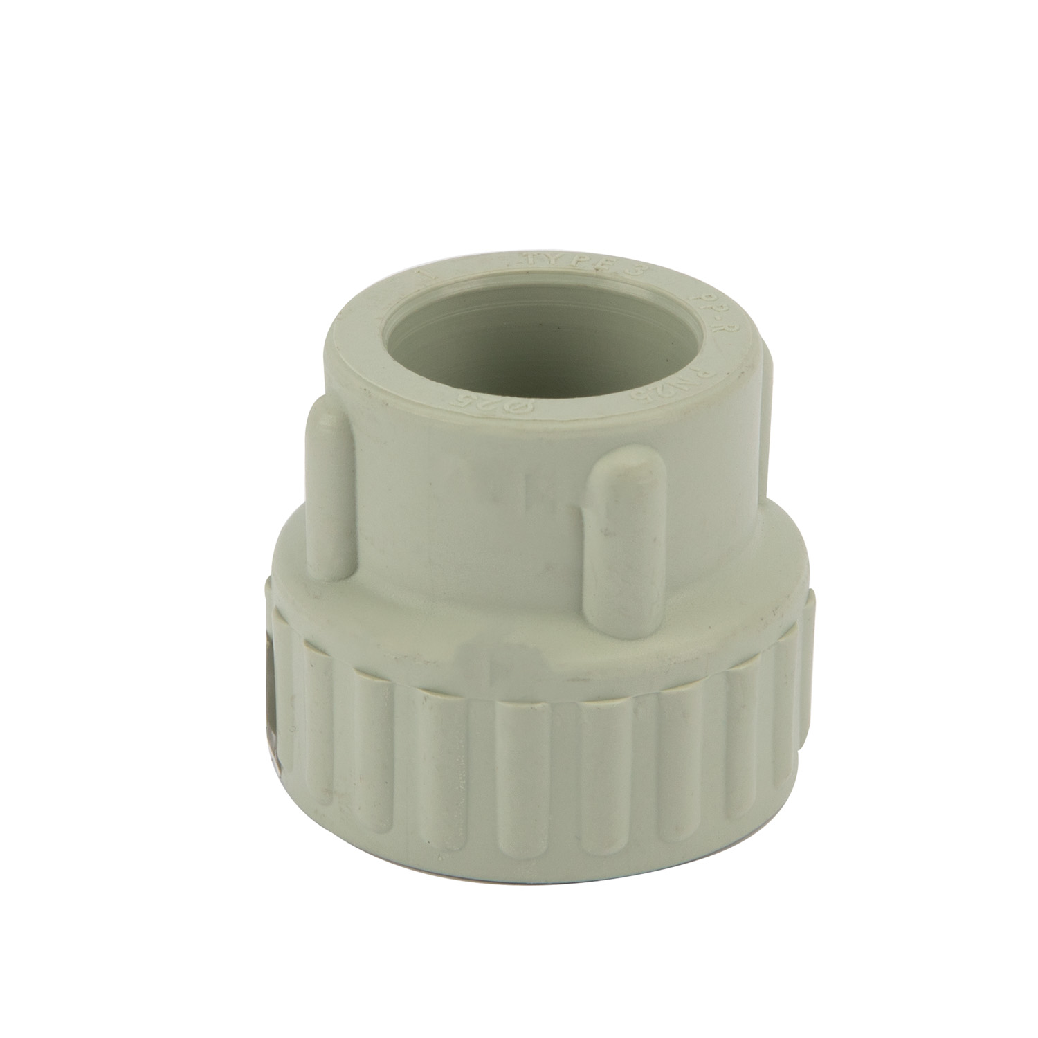 Racord PPR gri, 25 mm, racord 3/4, filet interior