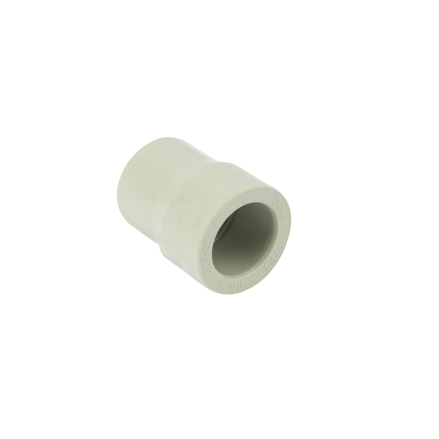 Mufa redusa gri, PPR, 25 x 20 mm
