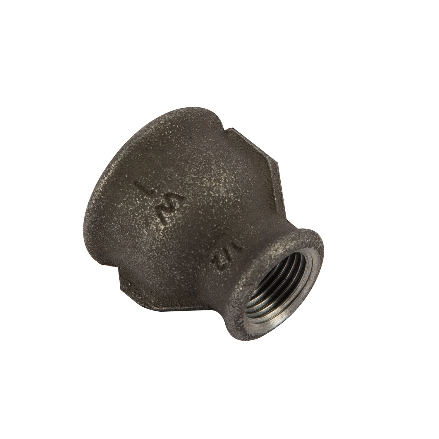 Reductie BERG MONTANA FITTINGS, interior - exterior, 1/2", metal, negru