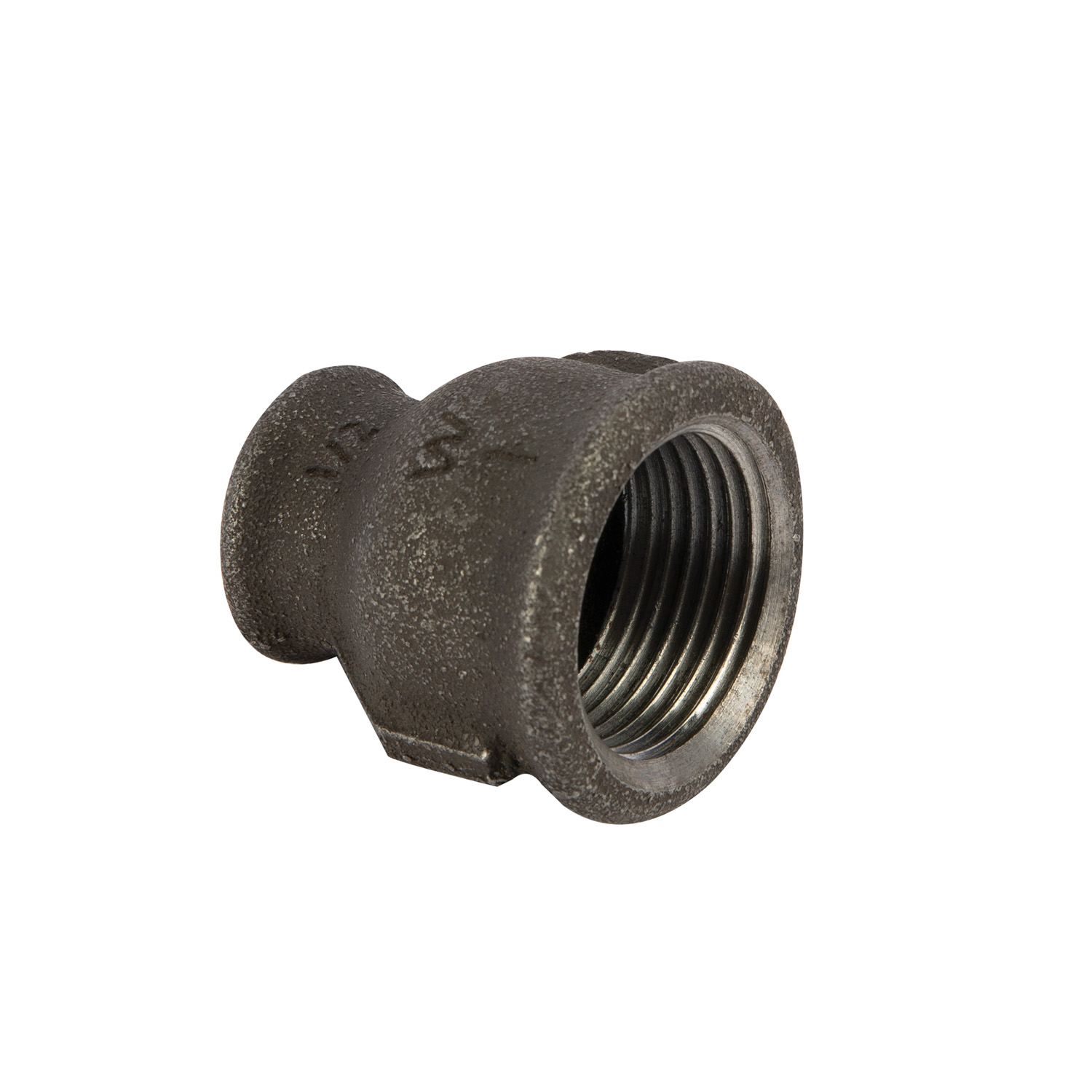 Reductie BERG MONTANA FITTINGS, interior - exterior, 1/2", metal, negru
