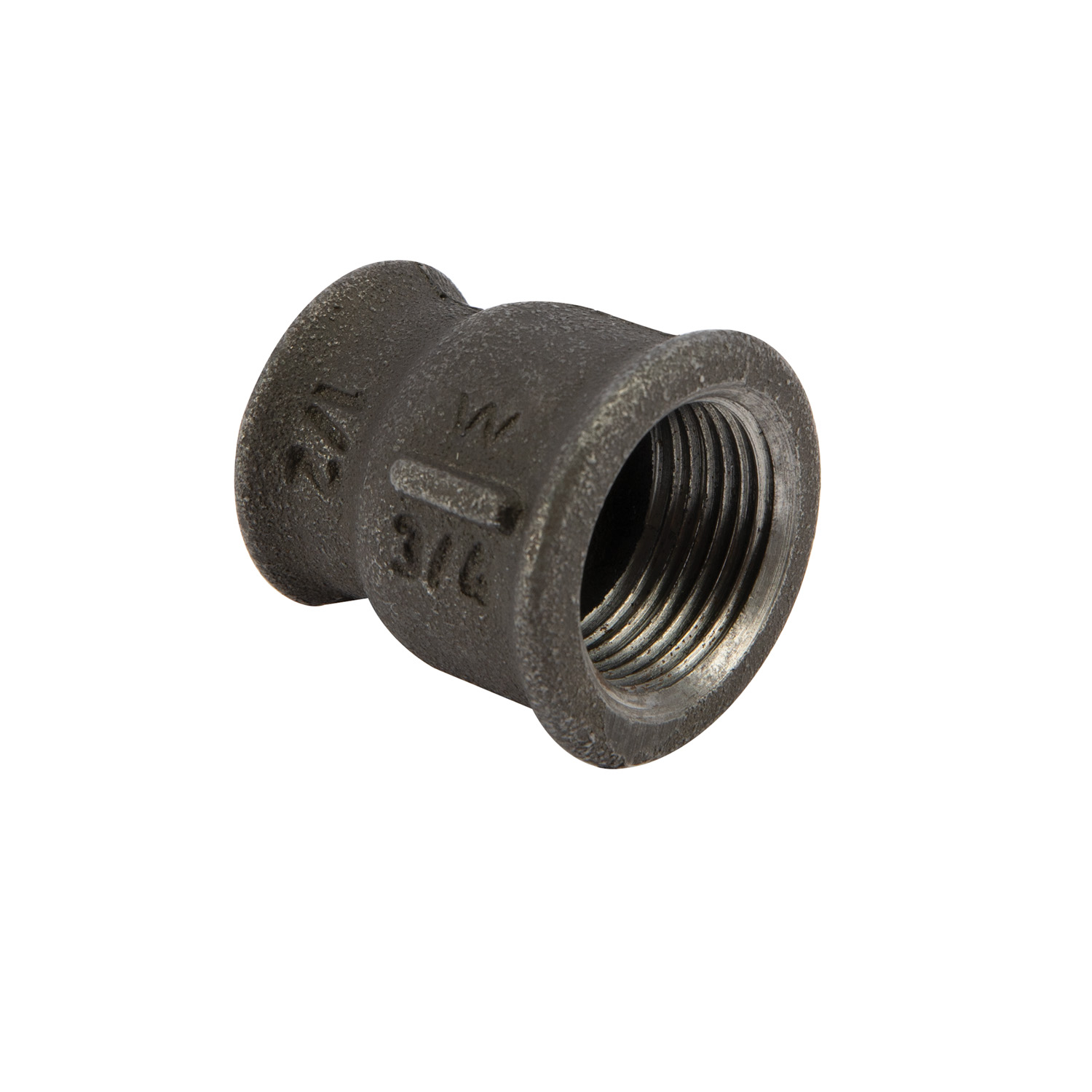 Reductie BERG MONTANA FITTINGS, interior, 1/2", metal, negru