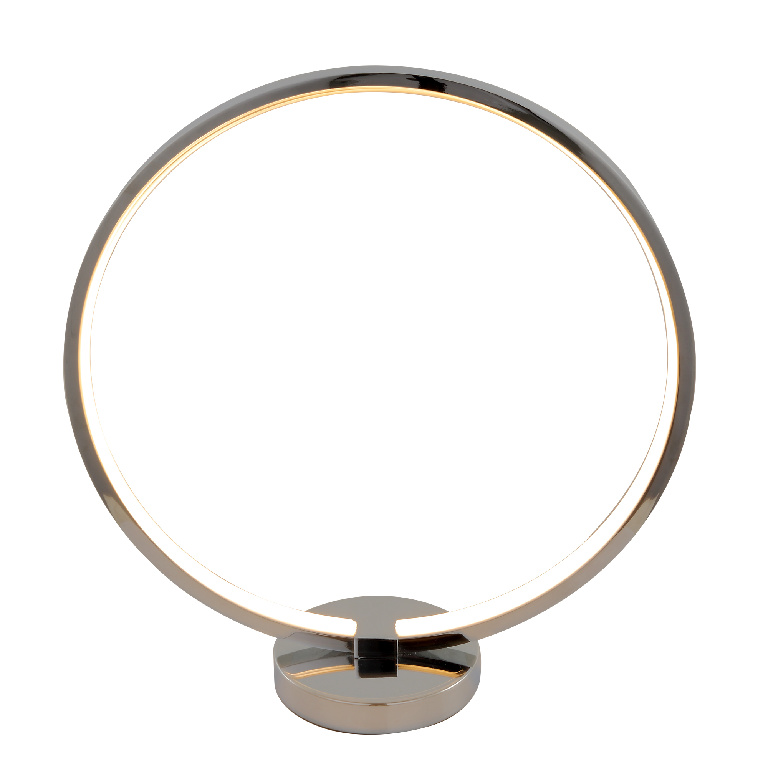 Veioza GOODHOME, 11W, LED incorporat, 550lm, crom
