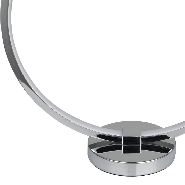 Veioza GOODHOME, 11W, LED incorporat, 550lm, crom