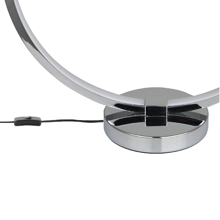 Veioza GOODHOME, 11W, LED incorporat, 550lm, crom