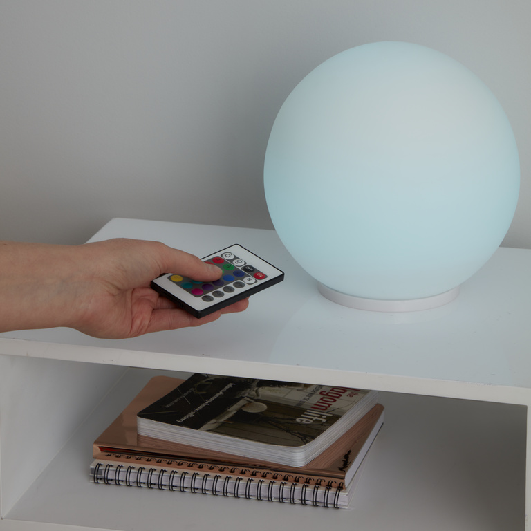 Veioza GOODHOME, 4.5W, LED incorporat, 300lm, alb