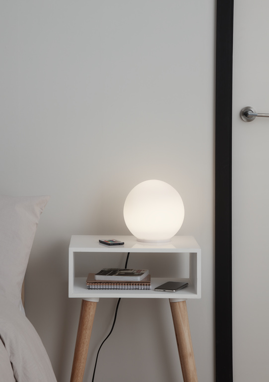 Veioza GOODHOME, 4.5W, LED incorporat, 300lm, alb