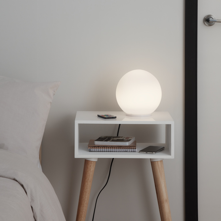 Veioza GOODHOME, 4.5W, LED incorporat, 300lm, alb