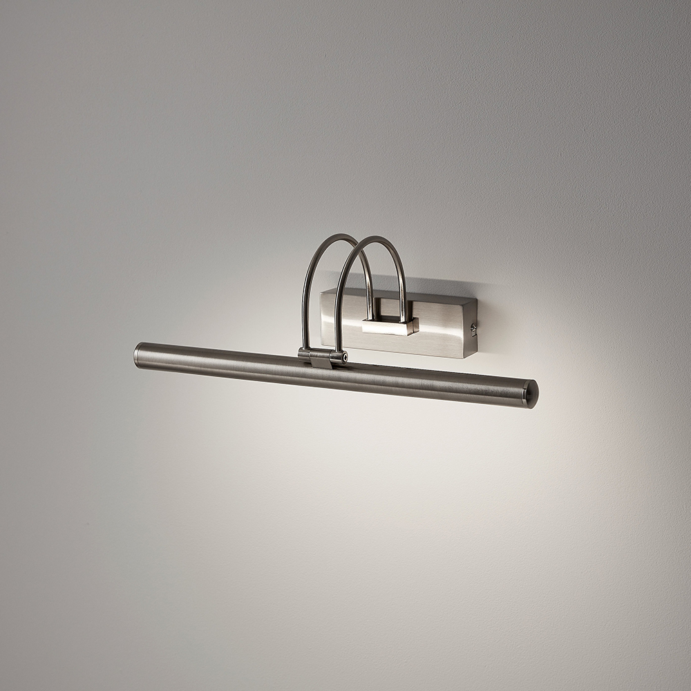 Aplica LED Giausar GOODHOME, 9W, 780lm, IP20, 4000K, argintiu