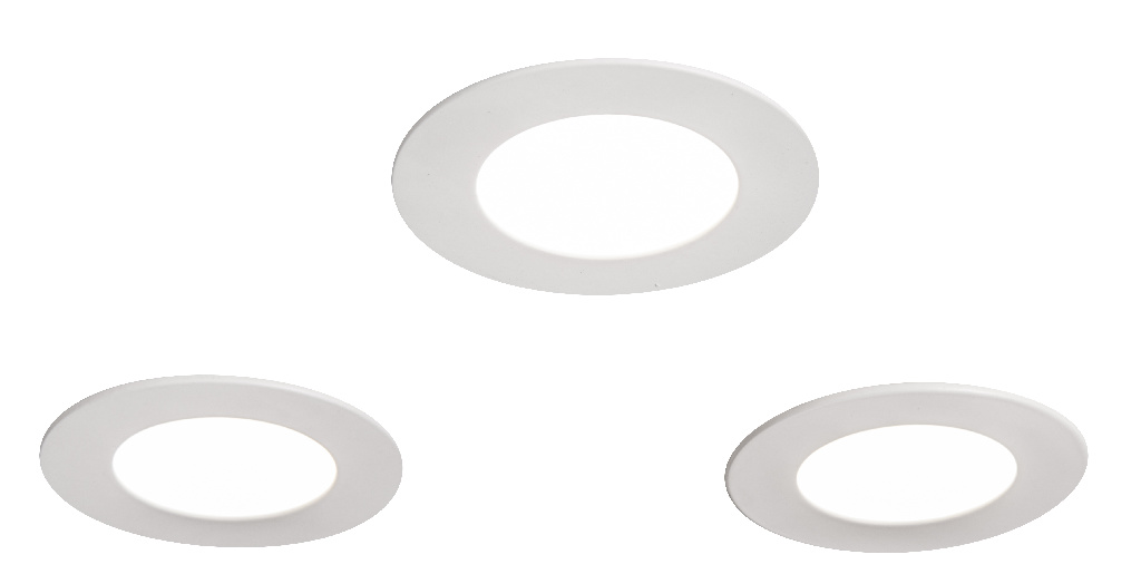 Set 3 spoturi LED incastrate COLOURS Maia, 2.8W, 210lm, alb