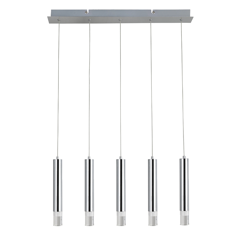 Pendul GOODHOME Rossak, LED, 27W, crom