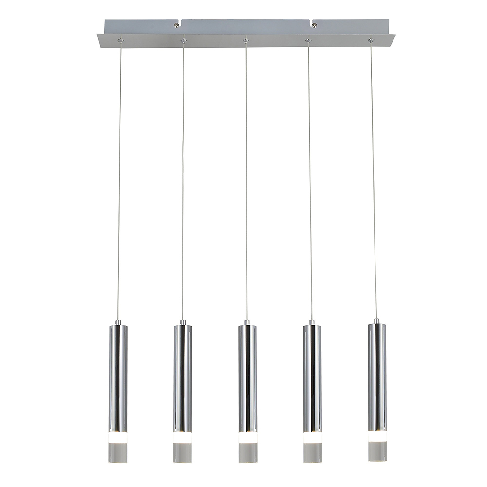 Pendul GOODHOME Rossak, LED, 27W, crom