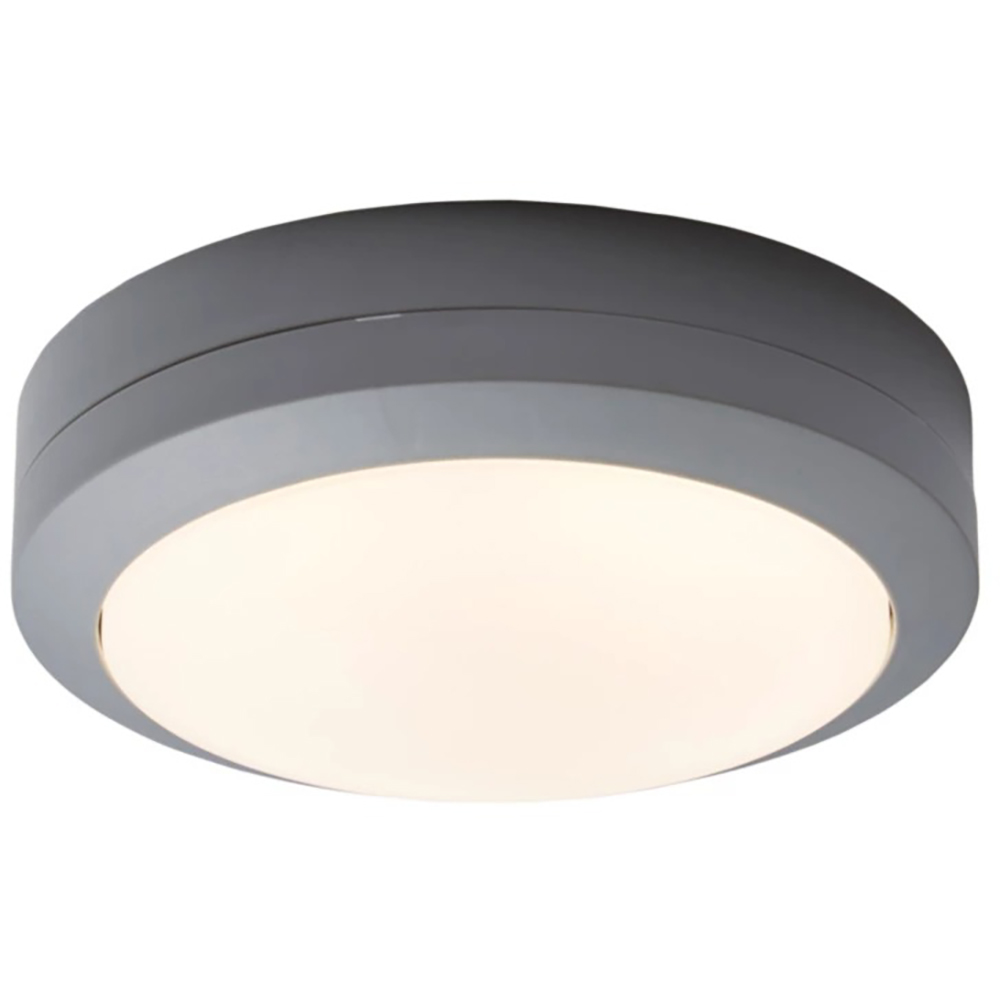 Plafoniera LED COLOURS Sanbo, 11W, 4000K, IP65, gri